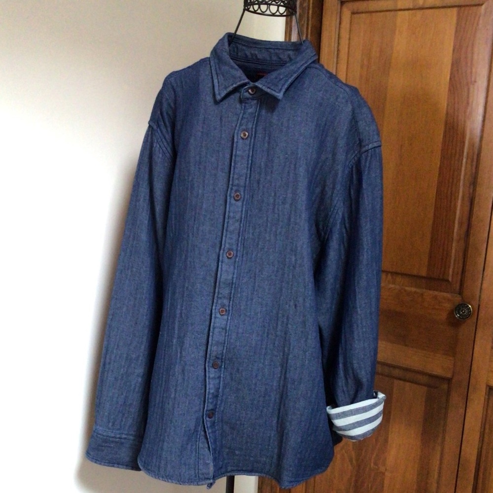Untuckit thick cotton shirt, size XXL - Picture 4 of 10